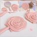 FOMIYES Portable Flower Shaped Hand Mirror 2pcs - Compact Decorative Mirrors for Makeup on the Go - Buy Online on GoSupps.com