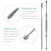 Ear Wax Remover BESTHINKY 7Pcs Professional Stainless Steel Ear Cleaner Spoon Kit Ear Pick with Storage Box (silver) - Buy Online on GoSupps.com