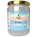 TheHealthyTree Company Organic Extra Virgin Coconut Oil for Cooking Baking Hair and Skin - Cold-Pressed Raw Organic Coconut Oil (500ml Glass Jar)