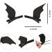 Lezevn 1 Pair Halloween Bat Hair Clips Bat Wings Clips for Halloween Party Fancy Hair Accessories (1 Pair) - Buy Online on GoSupps.com