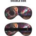 Flowers Guitar Print Unisex Sleep Mask | Double-Sided Eye Mask for Sound Sleep & Skin Care - Buy Online on GoSupps.com