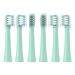 Replacement Toothbrush Heads Compatible with Colgate Hum Connected Smart Battery Toothbrush Refill Head Green 6 Pack