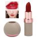 Buy Matte Lipstick | Professional & Daily Use | 3 Colors: Red Wood Red Brown Santa Claus - International Shipping - Buy Online on GoSupps.com