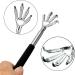 6-Pack Telescopic Back Scratcher Set - Extendable Bear and Eagle Claw Finger Scratchers - Black, Manual, Suitable for All Ages - Style 2 - Buy Online on GoSupps.com