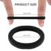 Buy Cobee 100 Pieces Hair Ties for Women - Elastic Ponytail Holders & Hair Accessories (Black White Red 4mm) - International Shipping - Buy Online on GoSupps.com