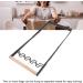 Foldable Trash Bag Holder Flat Appearance Garbage Bag Holder Stand Corrosion Resistance Light Weight for Outdoor Use Black - Buy Online on GoSupps.com