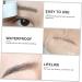 POPETPOP 24 Pcs Eyebrow Stickers Makeup Tools Cejas Brows Eyebrow Tattoos Stickers Hair 4d Black Eyebrow - Buy Online on GoSupps.com
