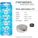 Renata Batteries 319/SR527SW Button Cell Watch Battery (5 Pack) - High Performance Long Lasting International Shipping Available - Buy Online on GoSupps.com