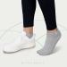 Momoshe Unisex Cotton Sneaker Socks - 10 Pairs (5 Grey 5 Black) for Men & Women | Comfortable Short Sports Socks Size 47-50 | International Shipping - Buy Online on GoSupps.com