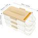 Alipis Clear Automatic Stackable for Plastic Fridge Dispenser Storage Tray Multi-Layer Organizer with - Buy Online on GoSupps.com
