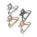 Fodattm 4pcs Vintage Style Metal Hair Clips for Women Small Ponytail Hair Claws