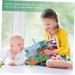 Vaguelly Tear-Resistant Fabric Book Set for Toddlers | Soft Touch & Feel Baby Books | Quiet Book Toys for Babies - Buy Online on GoSupps.com