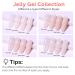 AIMEILI Milky White Nude Gel Nail Polish Set - 4pcs x 10ml, Soak Off UV LED Hema Free Lacquer Kit | Salon Quality DIY Gel Nails - Transparent Finish - Buy Online on GoSupps.com