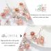 Flower Bride Wedding Hair Vine | Leaf Bridal Hair Accessories | Pearl Headband for Women and Girls - Rose Gold - Buy Online on GoSupps.com