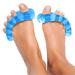 Original YogaToes - Small Sapphire Blue: Toe Stretcher & Toe Separator. Fight Bunions, Hammer Toes, Foot Pain & More! Small (Pack of 1) Sapphire Blue