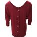 Plus Size Women's Casual V-Neck Batwing Sleeve Blouse - Red - Buy Online on GoSupps.com