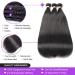 LUXEDIVA Brazilian Virgin Remy Silky Straight Hair 4 Bundle Deal - 26/28/30/30 Inch - Buy Online on GoSupps.com