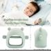 AEOLZ Silicone Baby Teething Mitten Toy for Babies 3+ Months | BPA Free Green Teether for Soothing Sore Gums and Anti-Drop Design - Buy Online on GoSupps.com