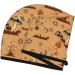 Buy Hair Towel Wrap - Quick Drying Hair Turban with Button | Soft & Absorbent (Brown Mushrooms) - International Shipping Available - Buy Online on GoSupps.com