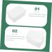 Didiseaon Box Sheet laundry storage box plastic drawers laundry powder bin washing powder Beads 16.8X11X7.5CM White - Buy Online on GoSupps.com