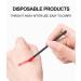 200 Pack Disposable Lip Brushes - Weddhuis Microbrush Applicators for Halloween & Christmas Beauty Care - Buy Online on GoSupps.com