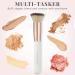 Rose Gold Kabuki Brush for Makeup - Professional Flat Top Foundation Brush for Blending Liquid, Cream, and Powder - Cruelty-Free by Lily England - Buy Online on GoSupps.com
