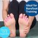 Toe Separator Set of 4 - Bunion Corrector for Men & Women | Blue & Pink Toe Spacers for Pain Relief - Buy Online on GoSupps.com