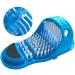 Foot Scrubber Massager Slipper with Pumice Stone and Suction Cups - Exfoliate, Remove Dead Skin, Callus Cleaner - Shower & Spa Foot Massager (1 Pc) - Buy Online on GoSupps.com