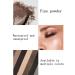 Professional Eyebrow Powder Palette - Waterproof Eyebrow Makeup with 5 Colors (Gray Black) for Flawless Brows - Buy Online on GoSupps.com