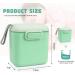 Aolso Baby Milk Powder Dispenser 800ml - Green | Formula Dispenser with Sealed Cover and Spoon | Travel Milk Powder Storage Container - Buy Online on GoSupps.com