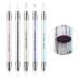 Frcolor 5pcs GEL Nail Art Pen Set | Silicone Head Carving Brushes | Acrylic Handle Salon Tools for Professional Nail Design - Buy Online on GoSupps.com