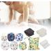 Buy Reusable Cloth Diapers | Washable Adjustable Pocket Diapers for Babies & Toddlers - Eco-Friendly & Affordable - Buy Online on GoSupps.com