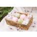 Japanese Daifuku Mochi Sweet Rice Cake with 3 Layers - Marshmallow Filling - 7.4oz (Strawberry and Green Tea Flavors) - Pack of 1 - Buy Online on GoSupps.com