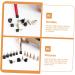 SOIMISS 30 Pairs High Heel Studs - TPU Supplies for Women - 5 Black & 5 Colored - Perfect for eCommerce International Shipping - Buy Online on GoSupps.com