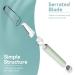 Dermaplaning Tool for Women - Durable Face Exfoliation Razor with 4 Blades - Peach Fuzz and Dead Skin Remover - Buy Online on GoSupps.com
