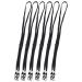 Melting set adjustable length lanyard extension mask tape with clips for head-neckable stopper ear protection bracket children adult unisex with free storage bag black