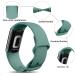 Ouwegaga 6 Pack Fitbit Charge 5 Bands for Women Men - Soft Sport Waterproof Replacement Straps - Large Size - Black/White/Gray/Pink/Pine Green/Blue Gray - Buy Online on GoSupps.com