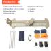 Catcan 2 in 1 Paracord Jig Kit - Adjustable Length Paracord Bracelet Making Tool with Free Cord and Buckles (Khaki) - Buy Online on GoSupps.com