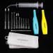 Airgoesin 2-in-1 Lighted Tonsil Stone & Earwax Removal Tool with 10 Tips - Tonsillolith Pick Case + Irrigator Clean - Buy Online on GoSupps.com