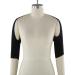 Shoulder Arm Sleeves Wrap High Elasticity Compressive Cotton and Tencel Double Shoulder Support Brace Wrap Effective Pain Relief for Fitness Training Black / Black - Buy Online on GoSupps.com