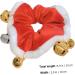 FRCOLOR 1pc Christmas Hair Tie Holiday Hair Ropes Christmas Seasons Scrunchies Holiday Elastic Hair Holiday Hair Ties Santa Claus Ponytail Holder Coral Fleece The Bubble Miss South Korea - Buy Online on GoSupps.com
