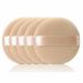 5pcs Powder Puffs Makeup Puffs Beauty Tools Professional Round Shape Makeup Powder Puffs Soft Puff