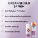 RIEMANN P20 Urban Shield SPF50+ FACE 50g UV Protection Cream Anti-Pollution Up To 10 Hours Protection High Performance UVA-PF Protection Securing Skin Against Future Damage - Buy Online on GoSupps.com