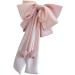Elegant Hair Bow Clip Long Ribbon Fashion Headdress Hairpiece Barrette Hairpin for Women and Girls Pink and Two Colors - Buy Online on GoSupps.com