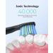 Oraimo Rechargeable Sonic Electric Toothbrush for Adults | 4 Heads & Power Holder | 3 Modes & Smart Timer | Fast Charge for 30 Days | 1 Count - Buy Online on GoSupps.com