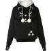 Shop Dresswel Women's Hooded Sweater with Dog & Cat Bag - Cozy Hoodies for Pet Lovers - Buy Online on GoSupps.com