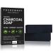 Natural Activated Charcoal Soap Bar (2-Pack) | Hand, Foot & Body Soap for Acne, Blackheads, Eczema, Athletes Foot | Tea Tree, Peppermint & Charcoal Soap | Vegan, Cruelty Free | Made In USA | 8 Oz