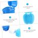 Gleavi 3 Series Box Press Container for Dentures | Dental Prostheses Storage | Blue 10x9x7cm - Buy Online on GoSupps.com
