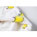 XINNE Boys Girls Soft Bathrobe - Cute Yellow Dot Flannel Hoodie Pajamas Sleepwear for Toddler Baby (Size 140/7T) | International Shipping Available - Buy Online on GoSupps.com