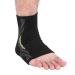 Ankle Brace Water Absorbent Breathable Spandex Ankle Support Three Dimensional Knitting Firm Not Easily Deformed Foot Support for Various Sports(M-Black)